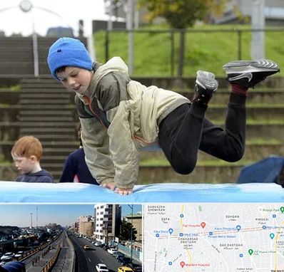 باشگاه پارکور کودکان در پیروزی 