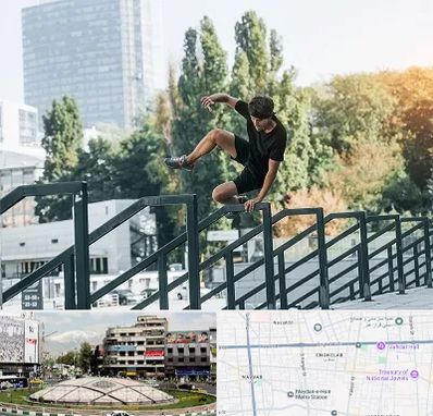 آموزش پارکور در مرکز تهران