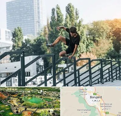 آموزش پارکور در بروجرد