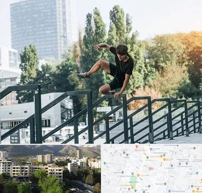 آموزش پارکور در دیباجی 