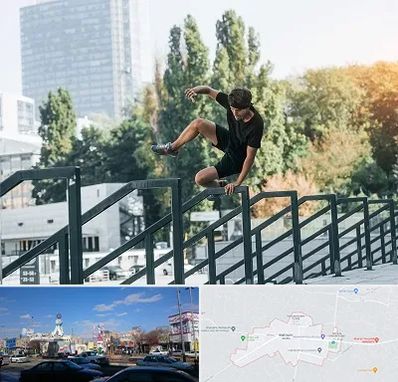 آموزش پارکور در ماهدشت کرج