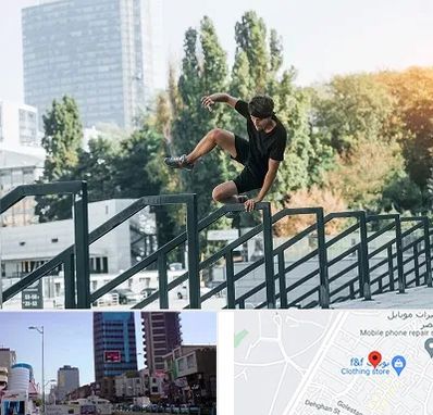 آموزش پارکور در چهارراه طالقانی کرج