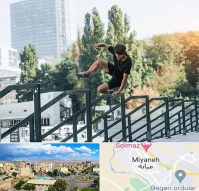 آموزش پارکور در میانه