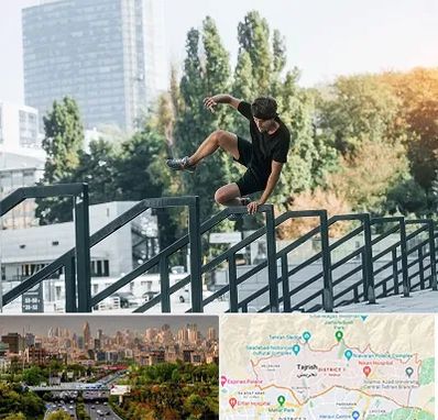 آموزش پارکور در منطقه 1 تهران 