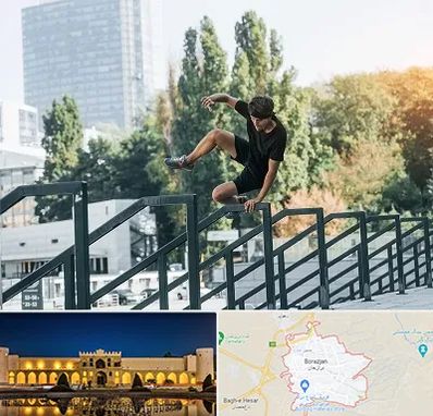 آموزش پارکور در برازجان