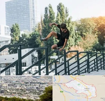 آموزش پارکور در یاسوج