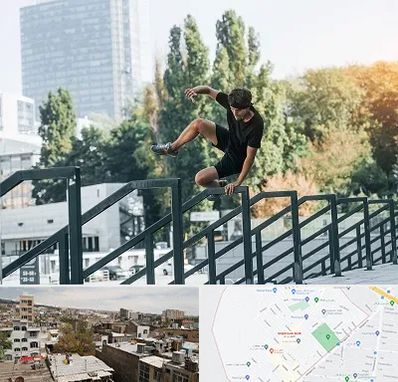 آموزش پارکور در شمیران نو