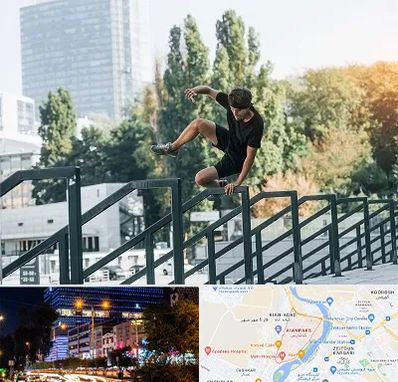 آموزش پارکور در کیانپارس اهواز