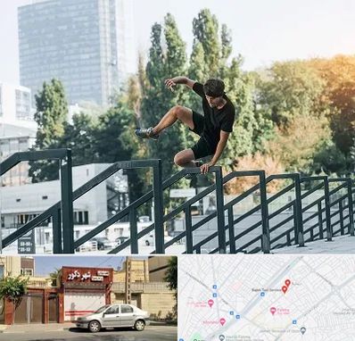 آموزش پارکور در باجک قم