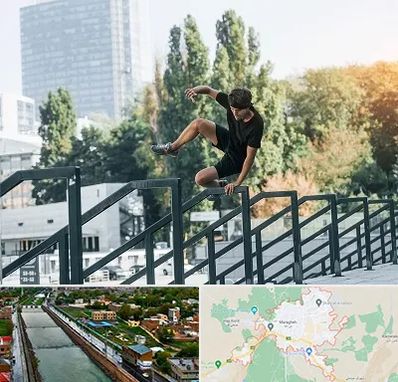 آموزش پارکور در مراغه