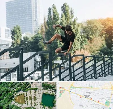 آموزش پارکور در وکیل آباد مشهد