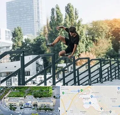 آموزش پارکور در نسیم شهر