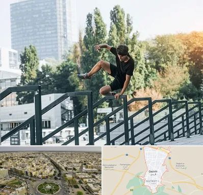 آموزش پارکور در قزوین