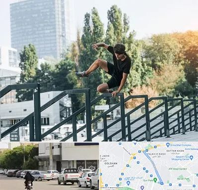 آموزش پارکور در قدوسی شرقی شیراز