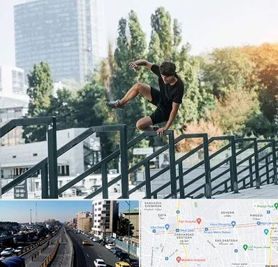 آموزش پارکور در پیروزی 