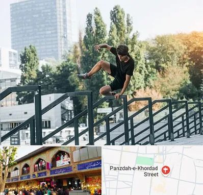 آموزش پارکور در 15 خرداد