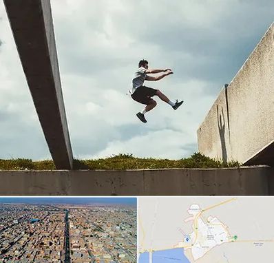 کلاس پارکور در بندر ماهشهر