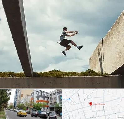 کلاس پارکور در هفده شهریور تبریز