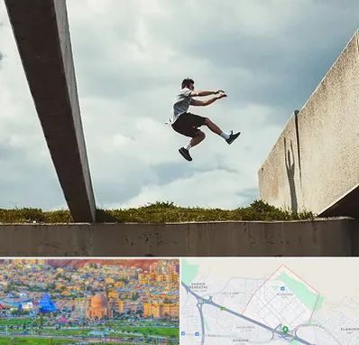 کلاس پارکور در رشدیه تبریز