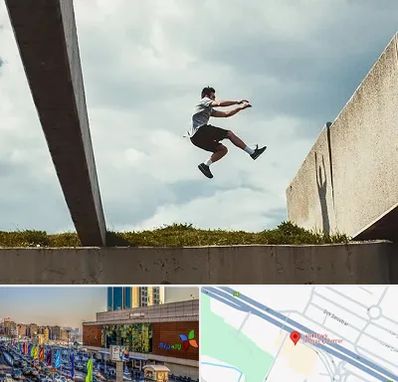 کلاس پارکور در لاله پارک تبریز