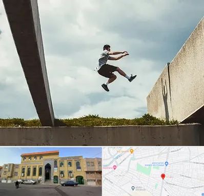 کلاس پارکور در زنبیل آباد قم