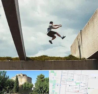 کلاس پارکور در مرداویج اصفهان