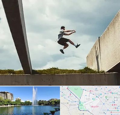 کلاس پارکور در کوهسنگی مشهد