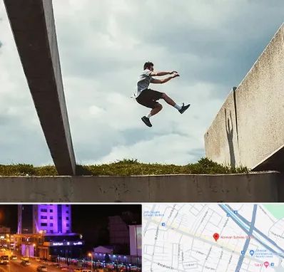 کلاس پارکور در آبرسان تبریز