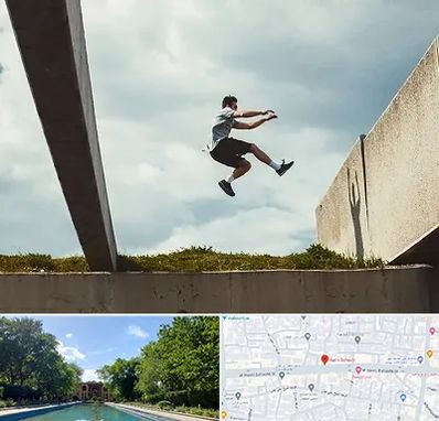 کلاس پارکور در هشت بهشت اصفهان