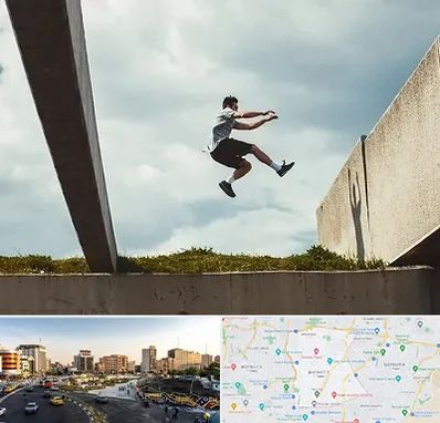 کلاس پارکور در منطقه 7 تهران 