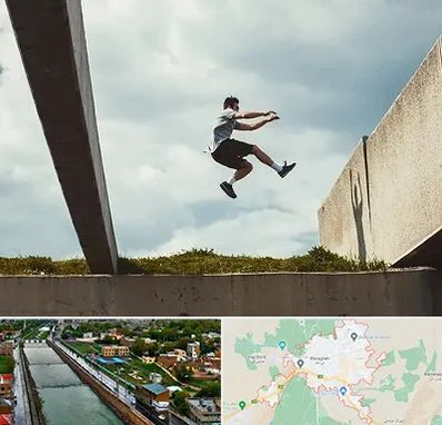 کلاس پارکور در مراغه