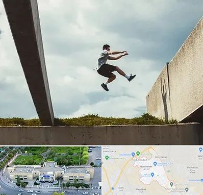 کلاس پارکور در نسیم شهر