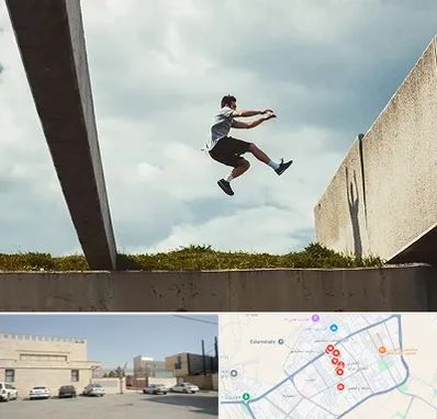 کلاس پارکور در نواب اسلامشهر