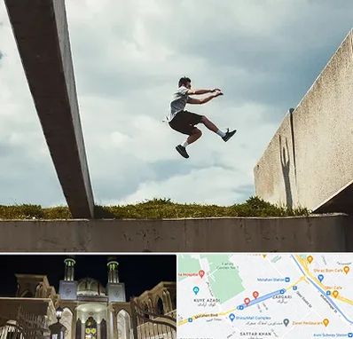 کلاس پارکور در زرگری شیراز