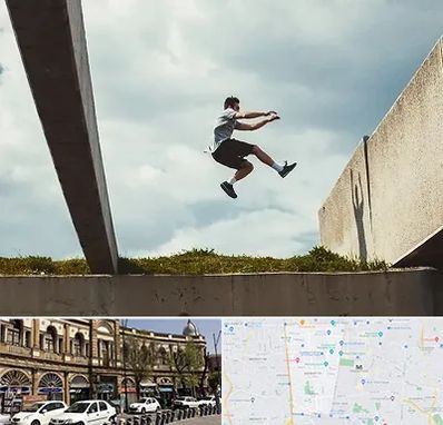 کلاس پارکور در منطقه 11 تهران 