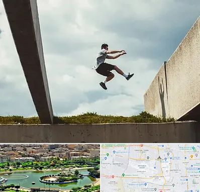 کلاس پارکور در منطقه 9 تهران 