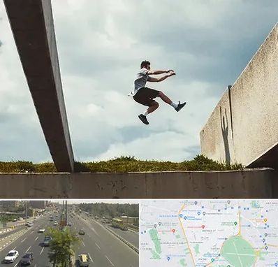 کلاس پارکور در منطقه 17 تهران 