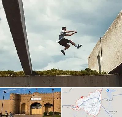 کلاس پارکور در ایرانشهر