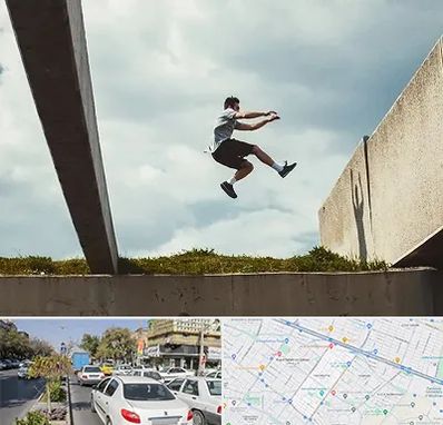 کلاس پارکور در مفتح مشهد