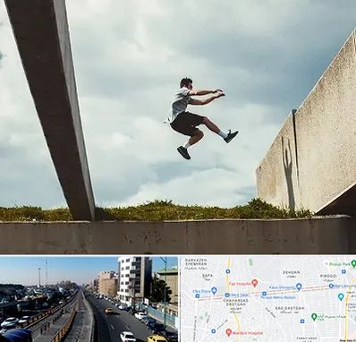 کلاس پارکور در پیروزی 