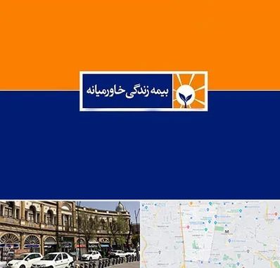 بیمه خاورمیانه در منطقه 11 تهران 