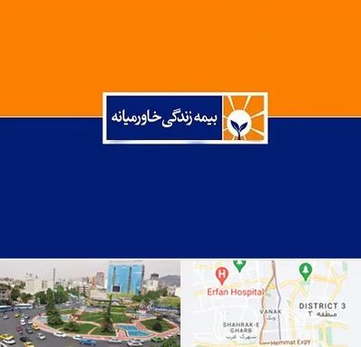 بیمه خاورمیانه در ونک 