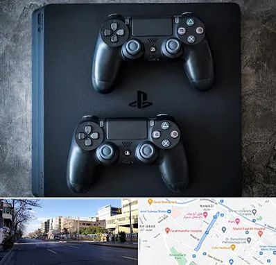 گیم نت PS4 در خیابان ملاصدرا شیراز