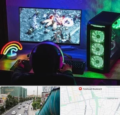 گیم نت کامپیوتر PC در بلوار فرحزادی