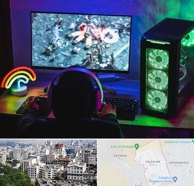گیم نت کامپیوتر PC در ولنجک 