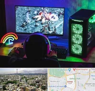 گیم نت کامپیوتر PC در گیشا 