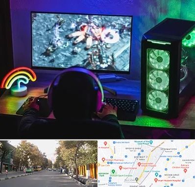 گیم نت کامپیوتر PC در شریعتی 