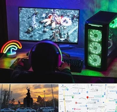 گیم نت کامپیوتر PC در میدان حر 