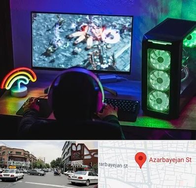 گیم نت کامپیوتر PC در خیابان آذربایجان