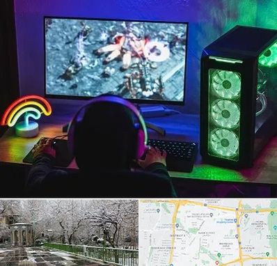 گیم نت کامپیوتر PC در باغ فیض